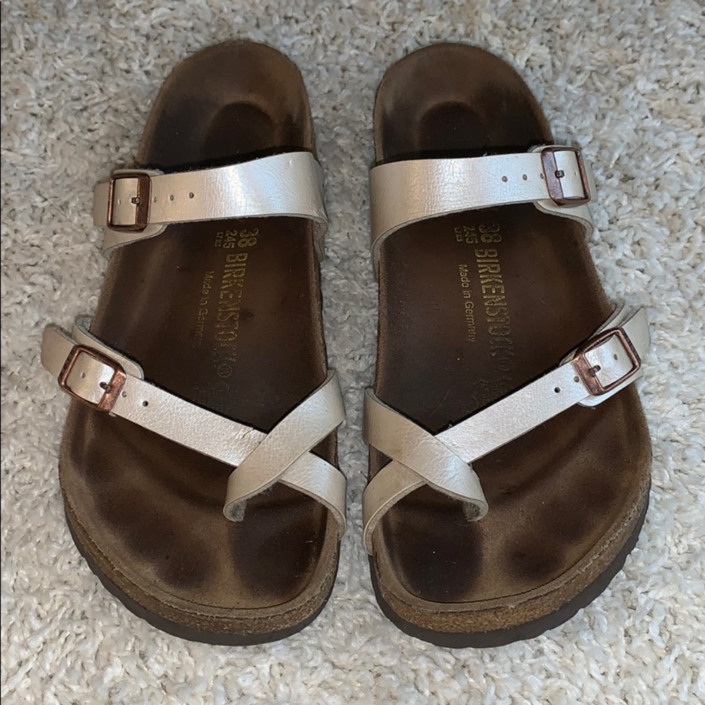 Birkenstock mayari sandals pearl